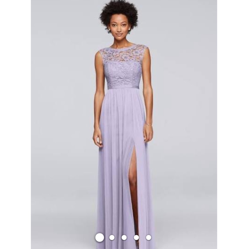 Light purple formal dress